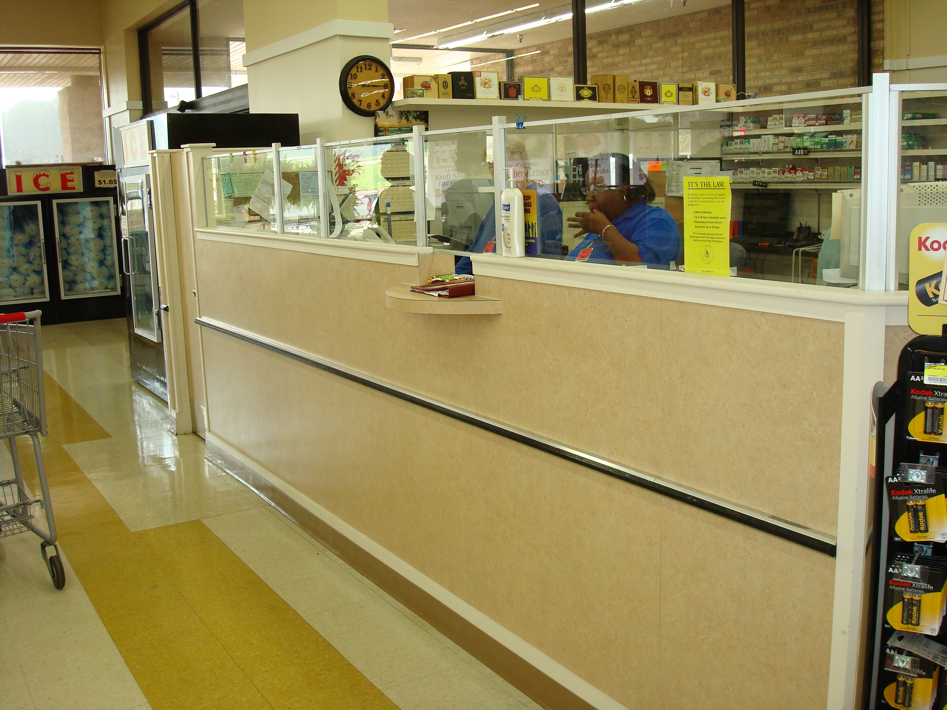 Corner Market Vicksburg AFTER Customer Service Renovation