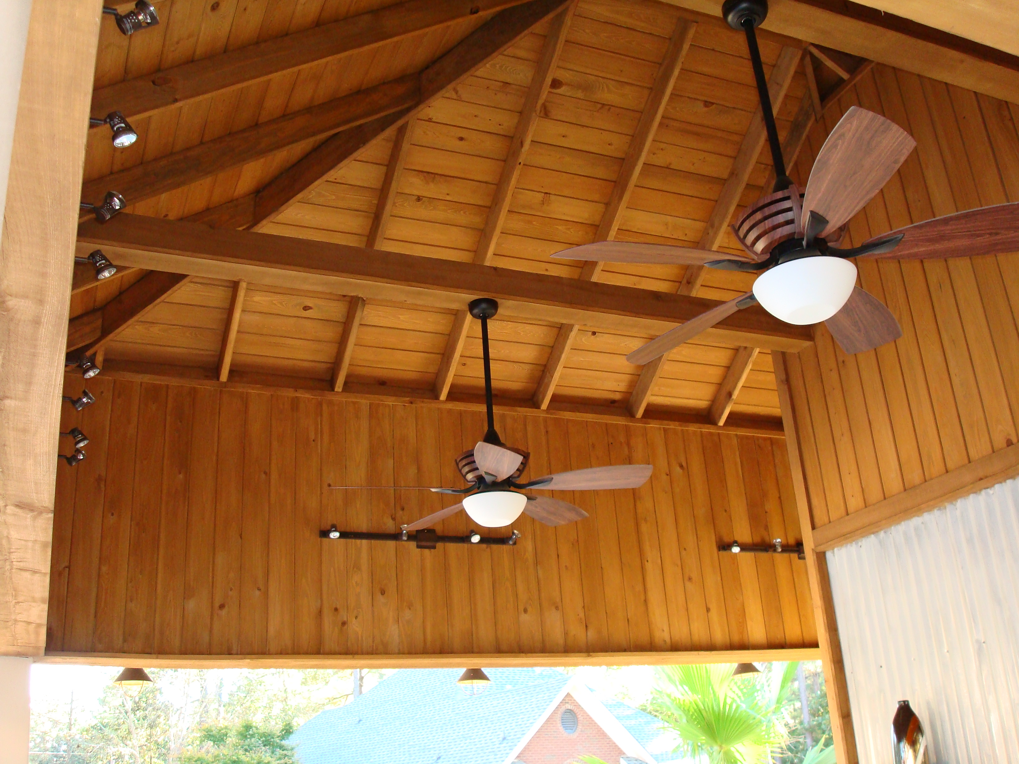 Pool House Ceiling